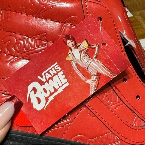 Vans Sk8-Hi Platform 2 David Bowie Ziggy Stardust Sneaker Size 6 Women - Picture 10 of 11